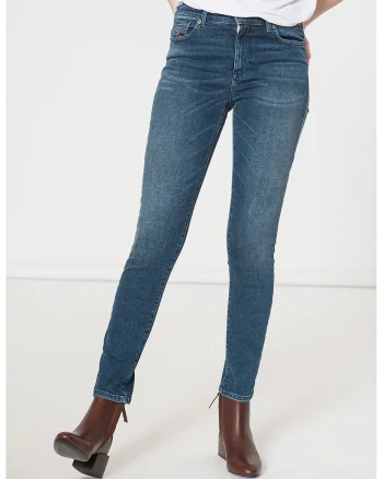 Blugi super-skinny Roisin, Albastru inchis
