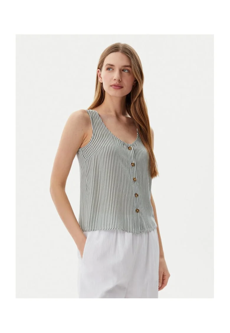 Tricou dama,  304951688, Viscoza, Verde, Verde