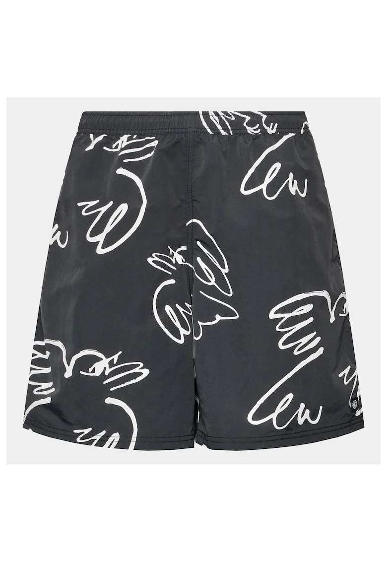 Pantaloni barbati,  Nylon, Negru