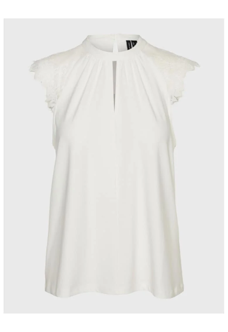 Bluza dama,  301750703, Poliester, Alb