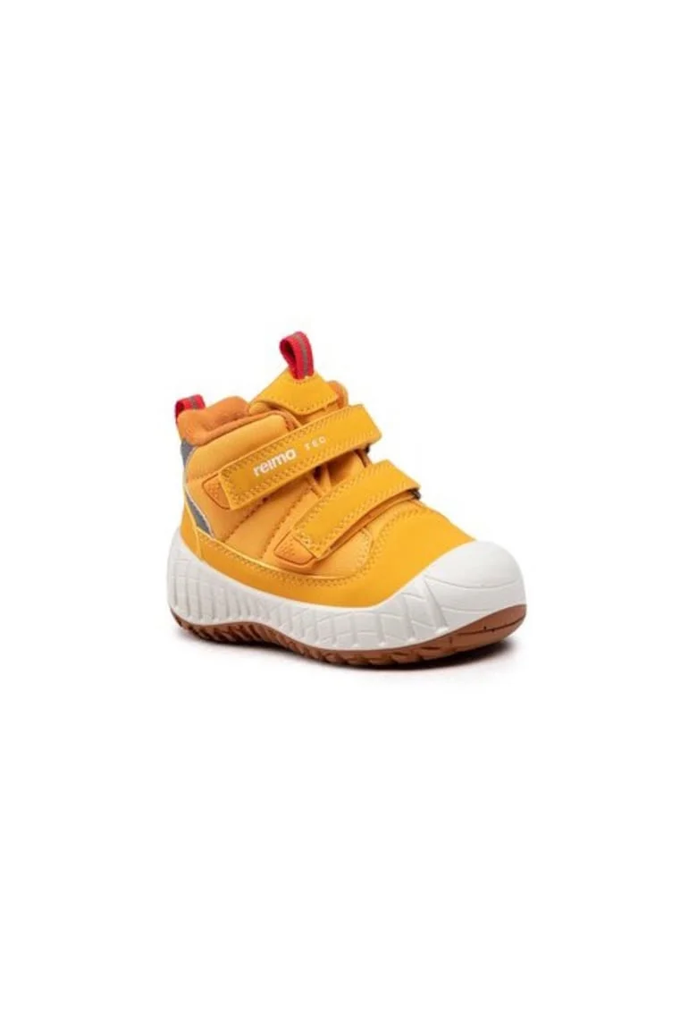 Ghete baieti  301135364, Piele ecologica, 20 EU, Galben