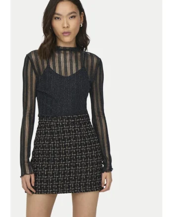 Bluza dama,  304519376, Poliamida, Negru, Negru