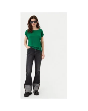 Tricou dama,  304785917, Lyocell, Verde, Verde