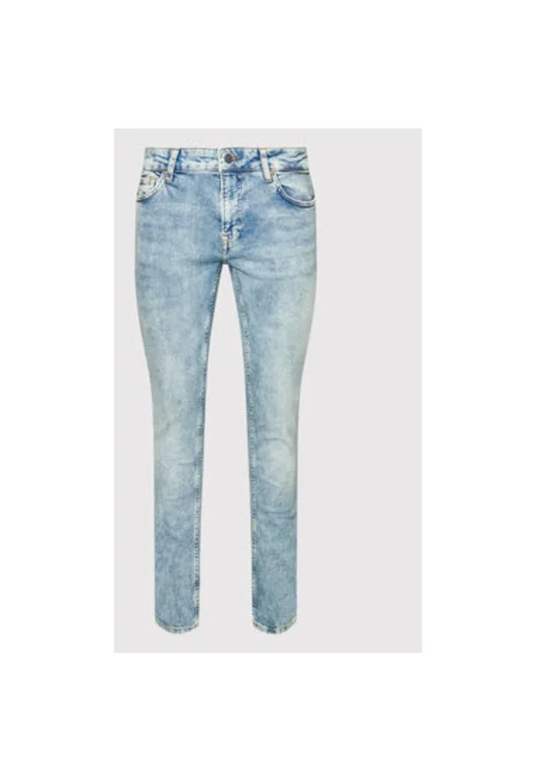 Blugi Barbati,  209123692, Bumbac, Elastan, Albastru, Albastru