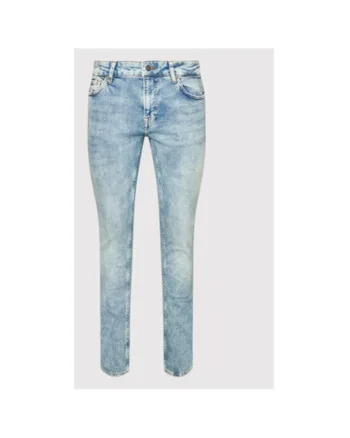 Blugi Barbati,  209123692, Bumbac, Elastan, Albastru, Albastru