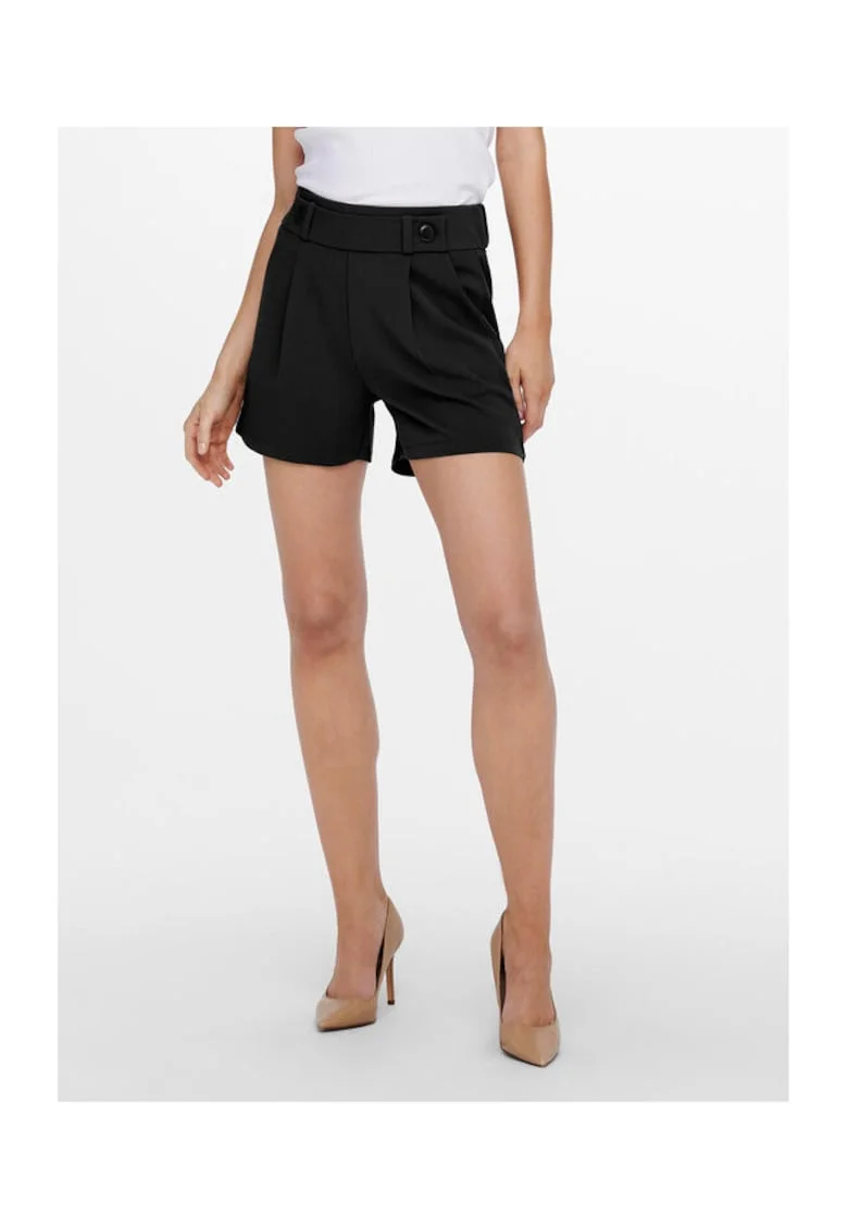 Pantaloni scurti dama  15203098, Poliester/Elastan, Negru, Negru