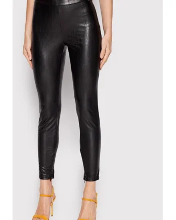 Pantaloni dama,  770832, Negru, Poliamida