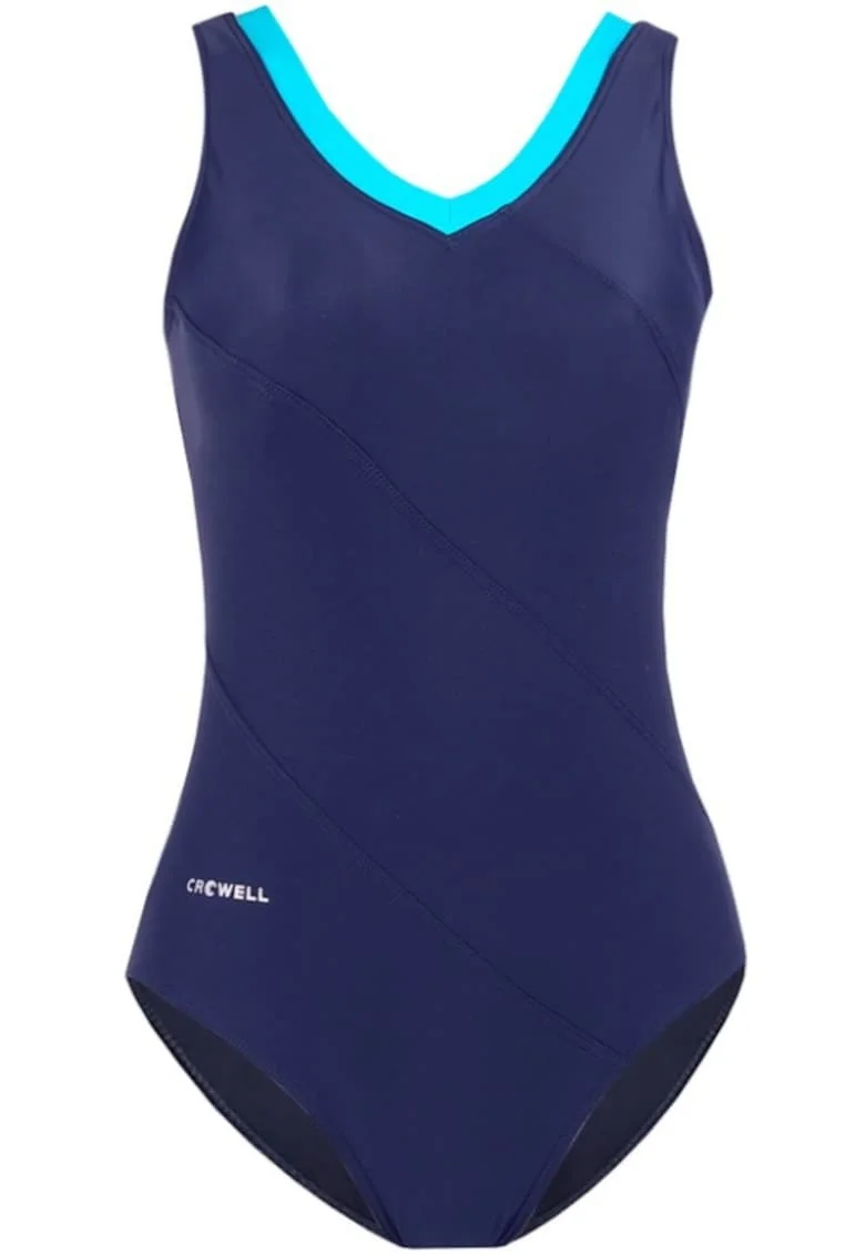Costum de baie pentru femei, JBS, Poliamida/Elastan, Albastru,