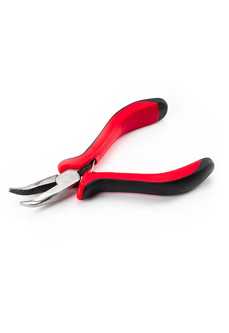 Cleste pentru extensii microring,  curbat, metalic