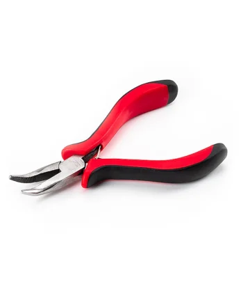 Cleste pentru extensii microring,  curbat, metalic