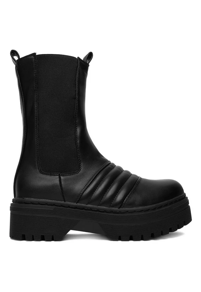 Botine femeie,  negru 622551, Negru