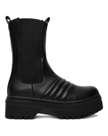 Botine femeie,  negru 622551, Negru