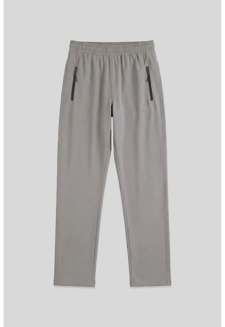 Pantaloni de trening, Pantaloni de trening cu croiala dreaptafsa, Gri