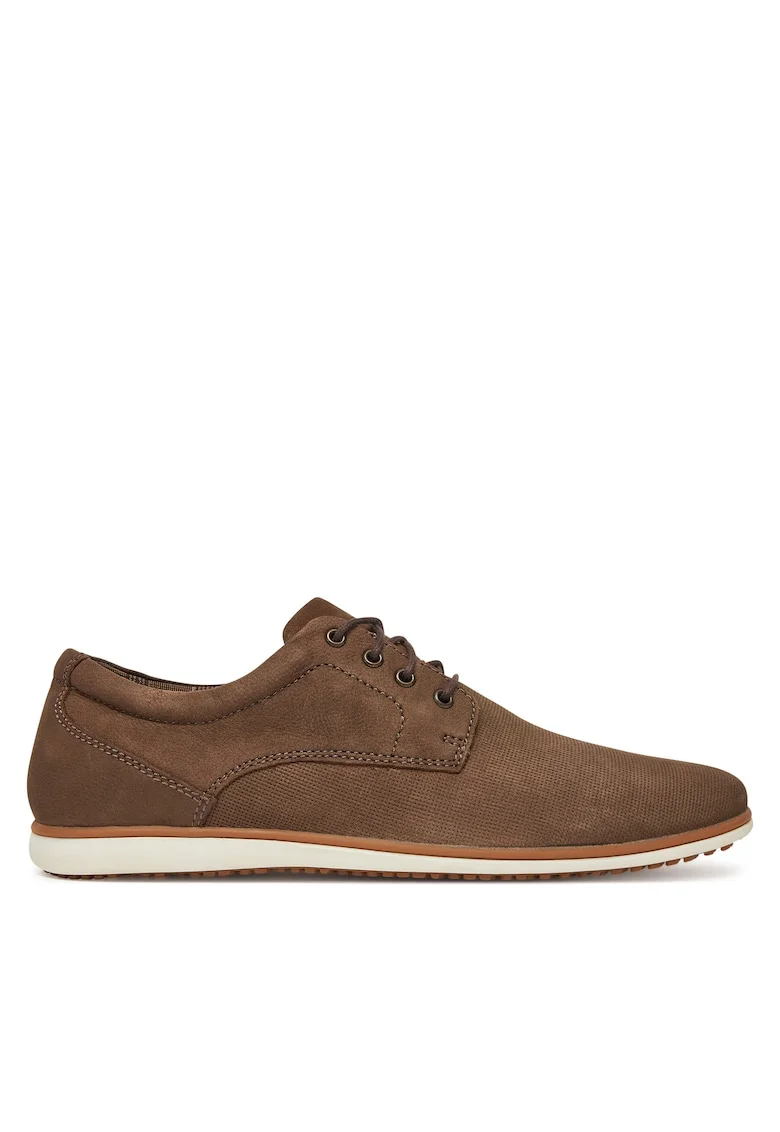 Pantofi barbatesti,  HENSON-29A, piele naturala, maro