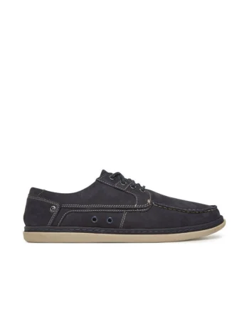 Pantofi barbati,  VITO-24 MB, piele naturala, albastru inchis