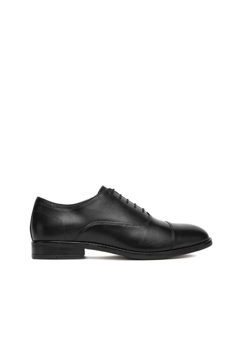 Pantofi barbati,  negru, piele