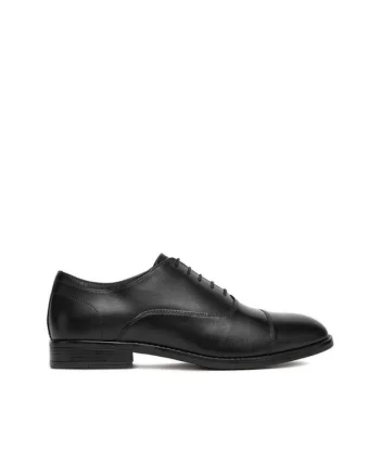 Pantofi barbati,  negru, piele