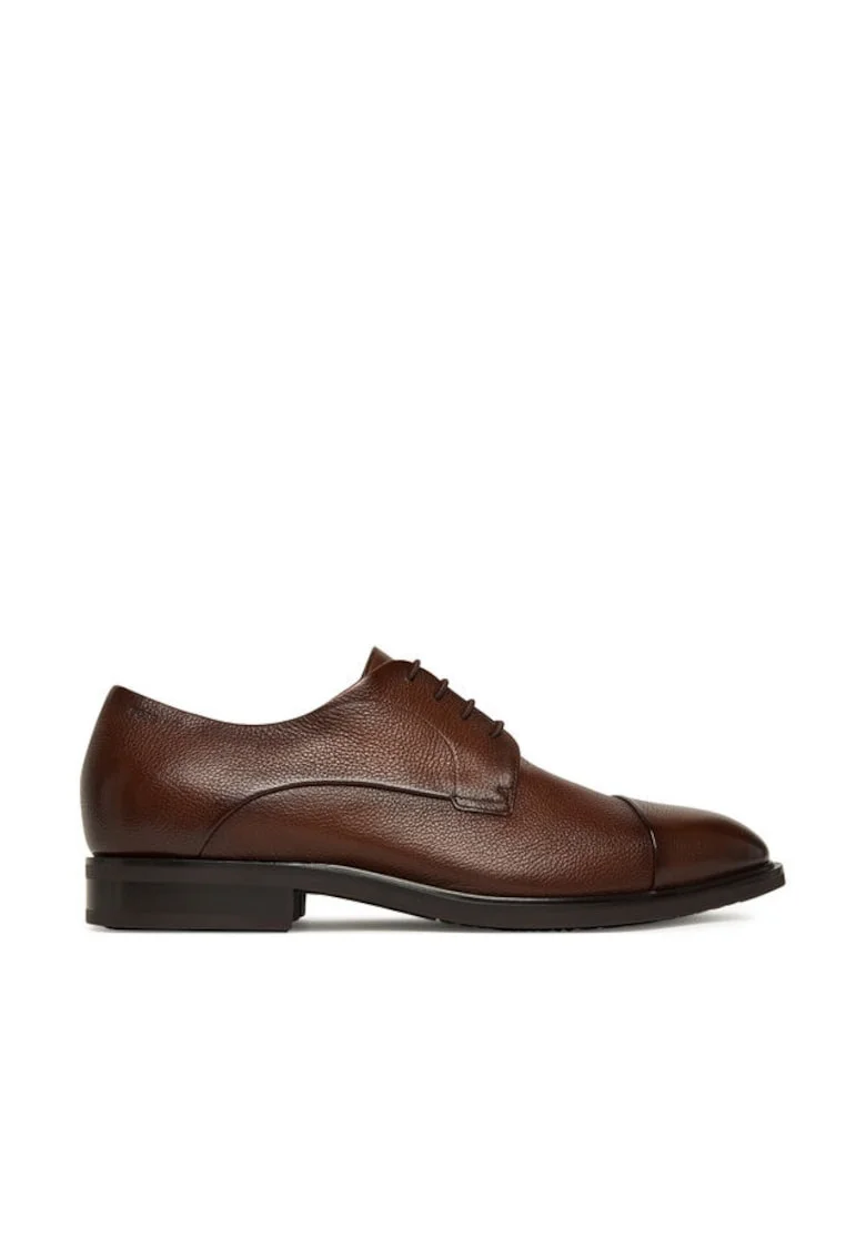 Pantofi barbati,  P-Winslow, piele naturala, culoare maro