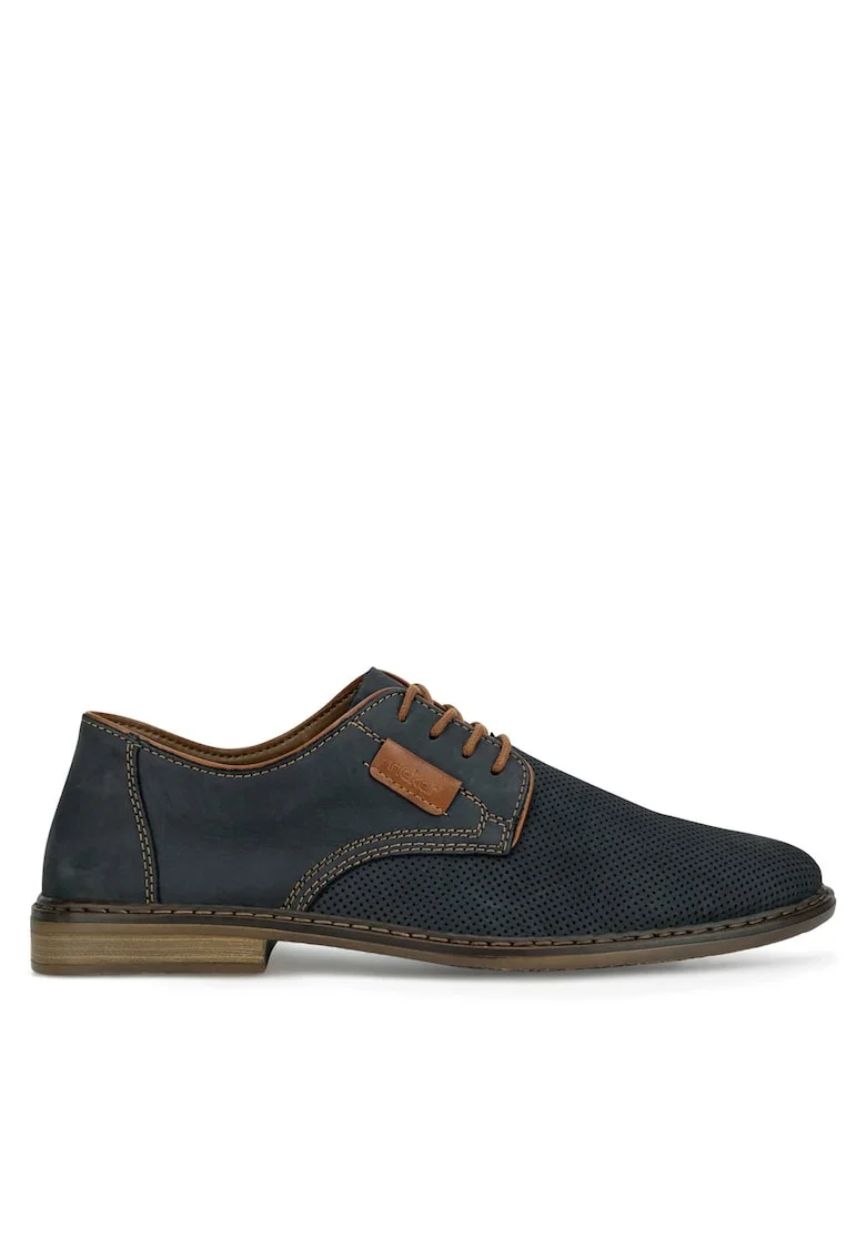 Pantofi barbati,  bleumarin, piele naturala