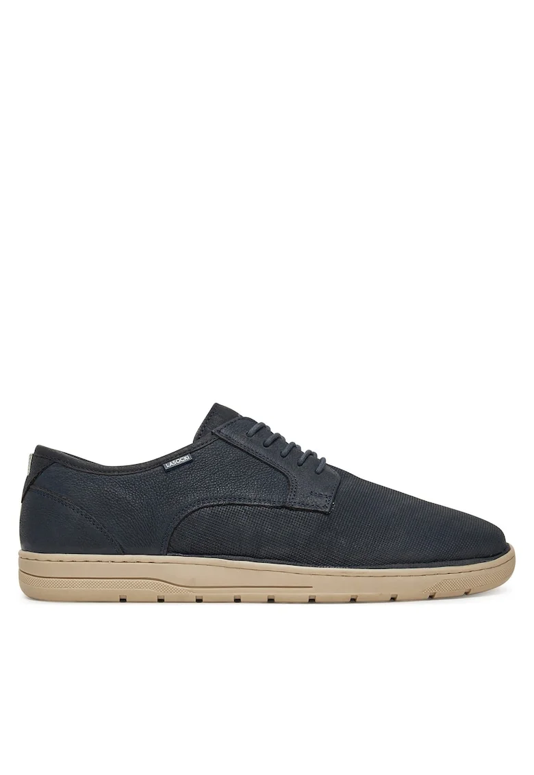 Pantofi barbati,  CALGARY-02, bleumarin, piele naturala