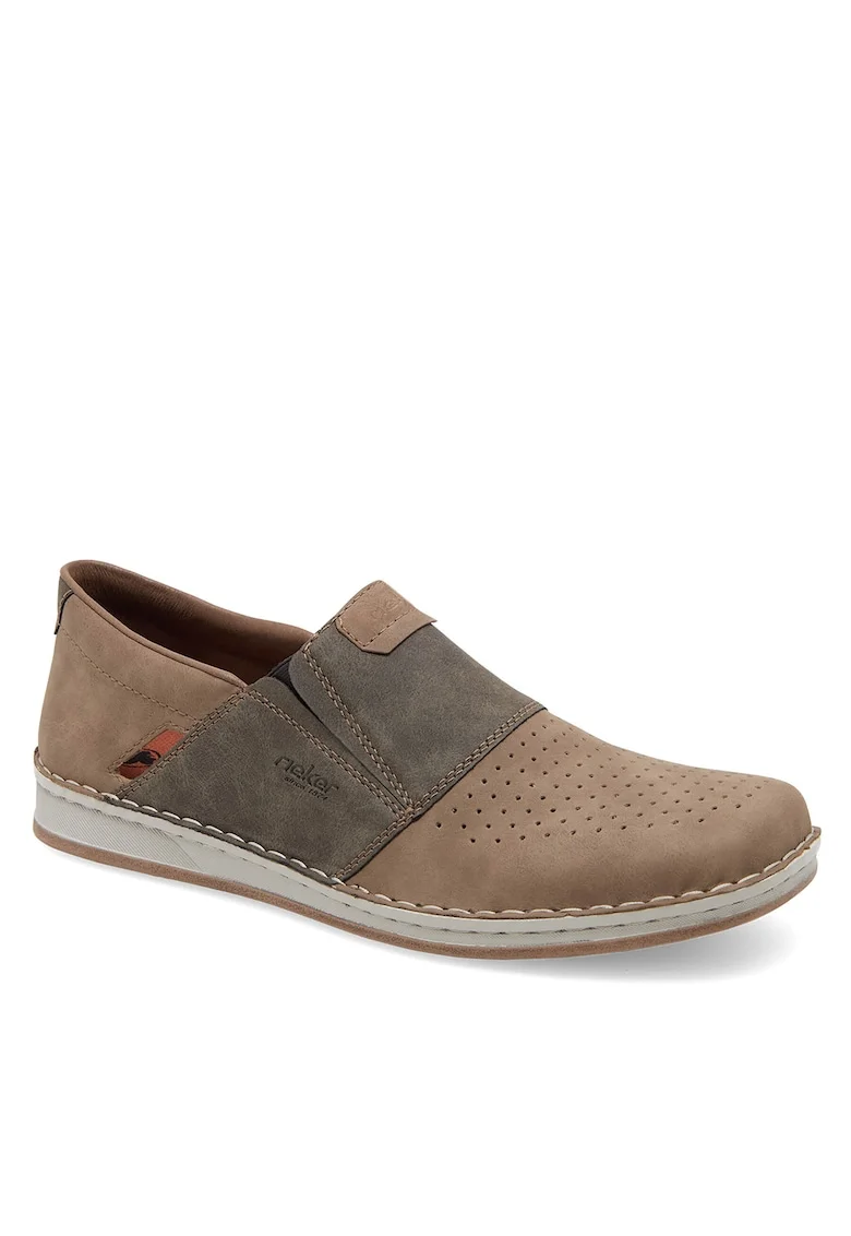 Pantofi barbati,  bej, material sintetic