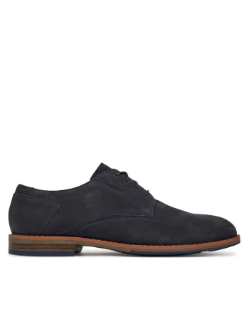 Pantofi barbati,  bleumarin, piele naturala - 65995, Bleumarin