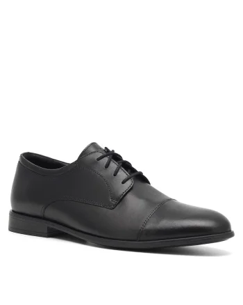 Pantofi  negru, piele naturala - 69875, Negru