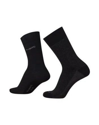 2 perechi sosete pentru barbati,  6388, Negru