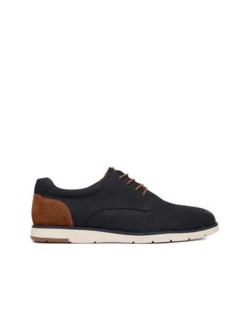 Pantofi barbati,  bleumarin, piele naturala - 39875, Bleumarin