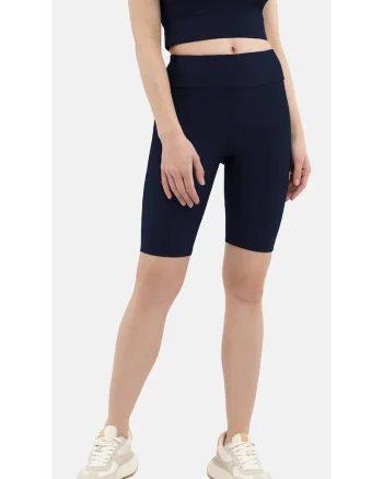 Colanti scurti pentru femei  M-Zone, albastru marin, cu nervuri, Bleumarin