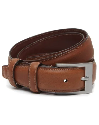 Curea piele naturala coniac, 95 cm, Elliot,