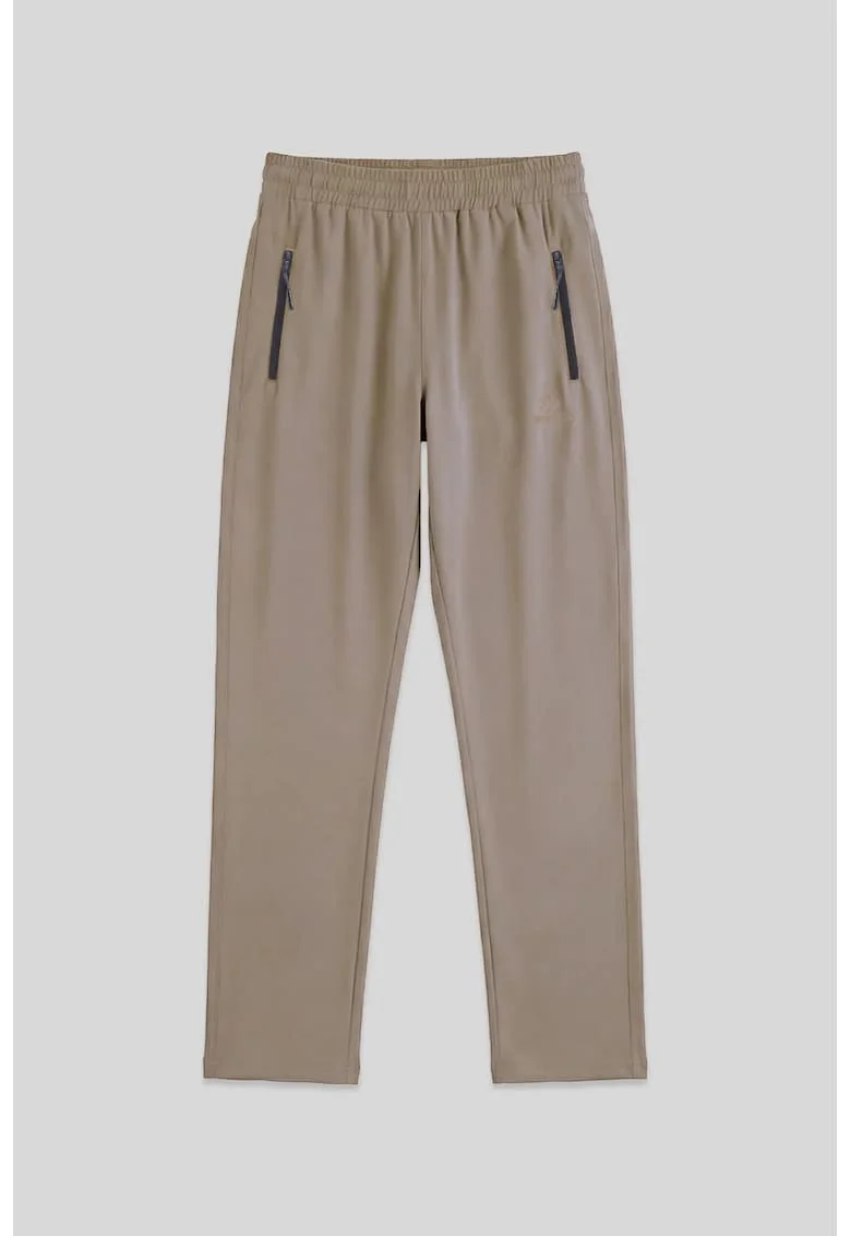 Pantaloni de trening, Pantaloni de trening cu croiala dreaptafsa, Maro camel