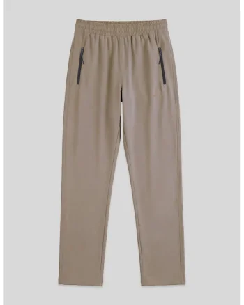 Pantaloni de trening, Pantaloni de trening cu croiala dreaptafsa, Maro camel