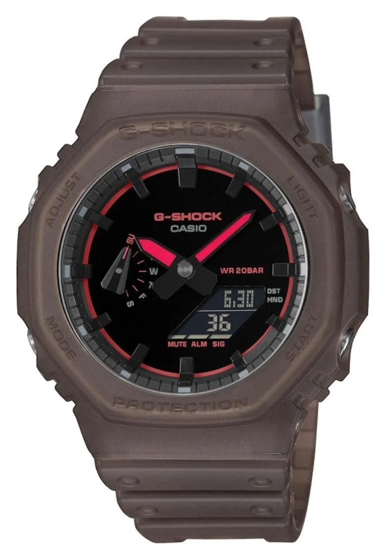 Ceas barbatesc  GA-2100K-5AER Quartz Maro
