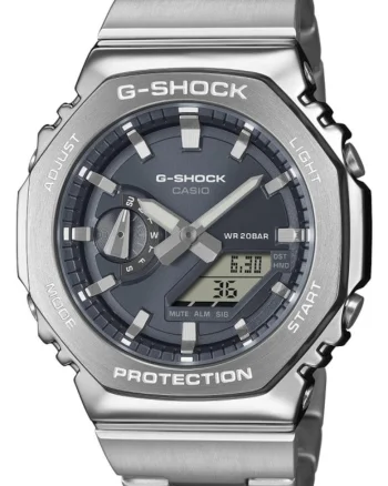Ceas barbatesc  GM-2110D-8AER Quartz Argintiu
