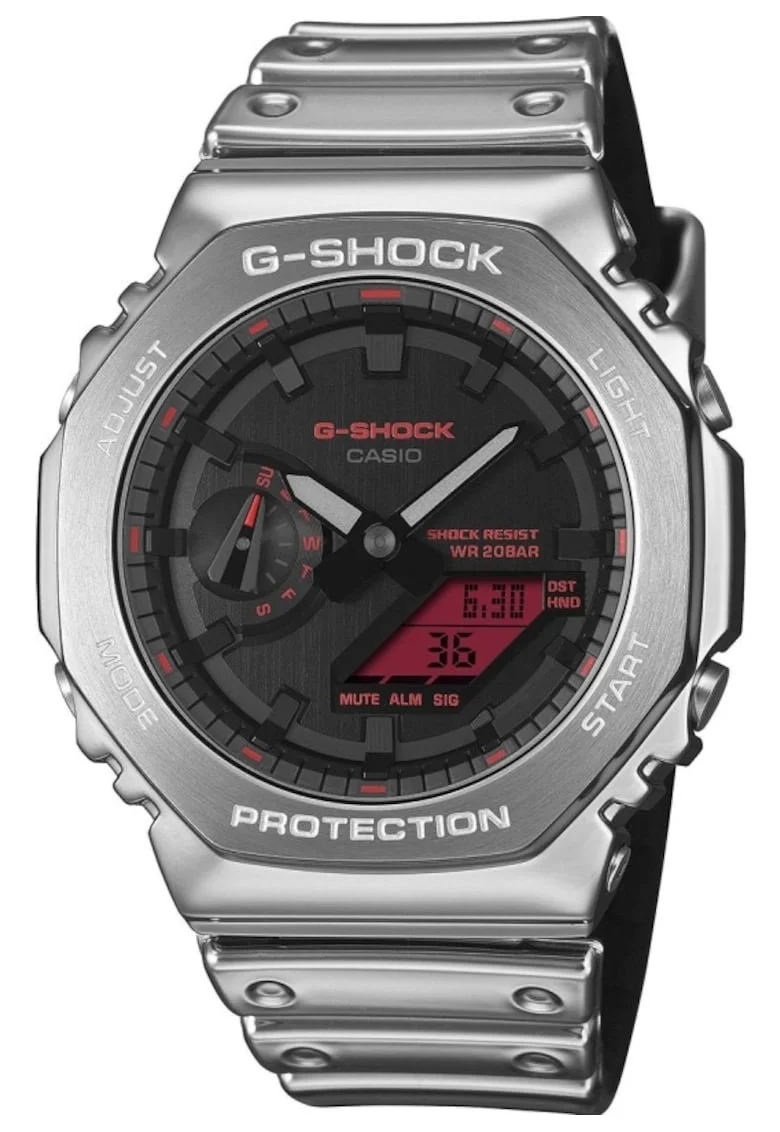 Ceas barbatesc  GM-2100YRA-8AER Quartz Argintiu