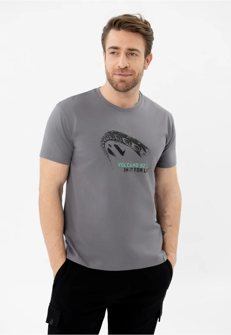 Tricou barbati  T-Init gri, Gri
