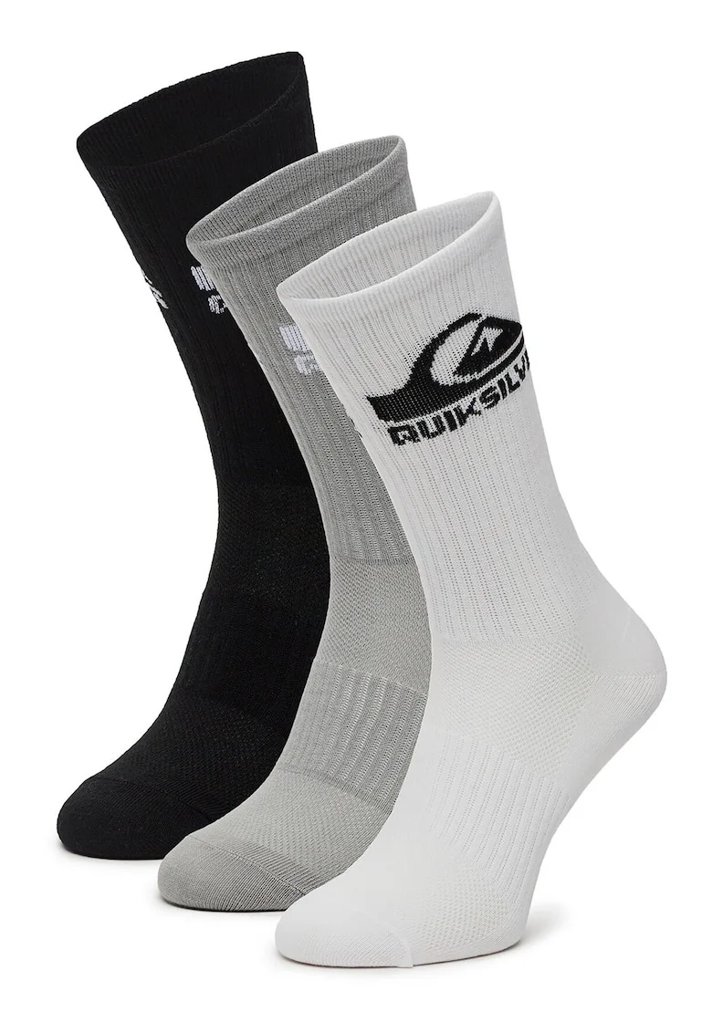 Sosete barbati  lungi, AS_QUIKSILVER_101W_S, 39-42 EU, set 3 bucati