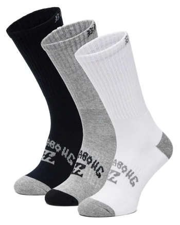 Sosete barbati,  lungi, AS_BILLABONG_01W_SS2, set 3 perechi