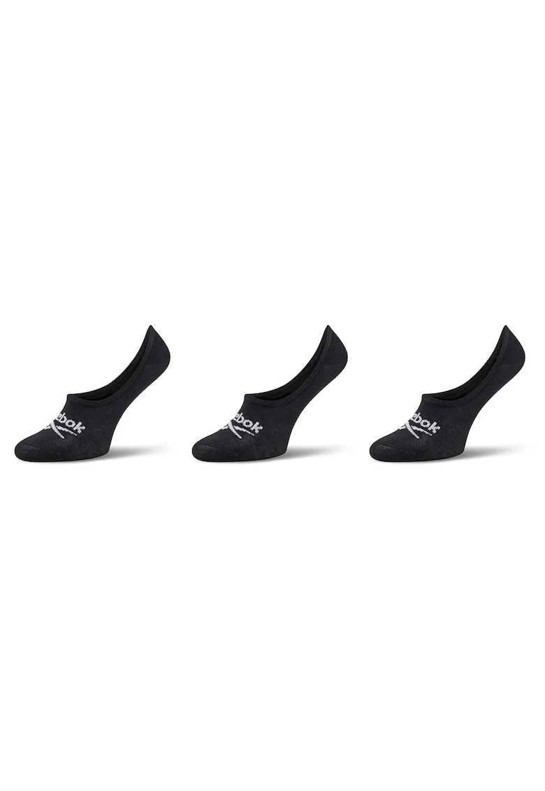 Sosete dama  set 3 perechi, negruwqf, Negru