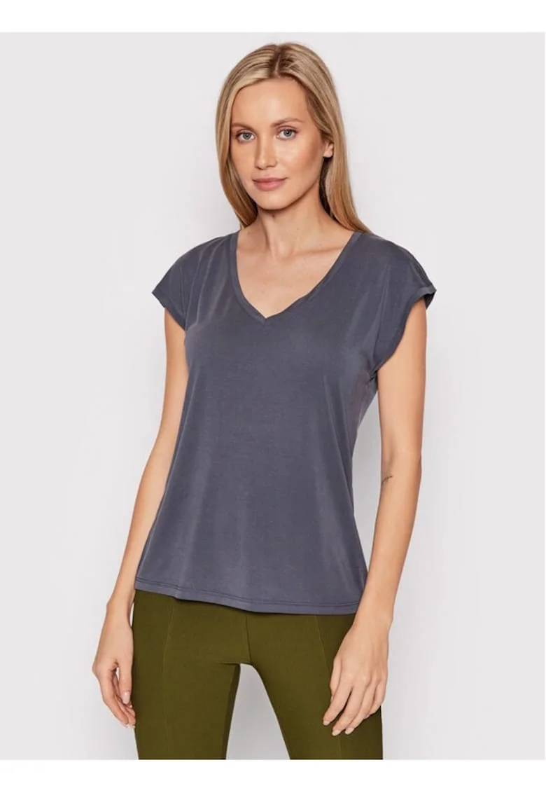 Tricou dama,  475333, Gri, Modal,