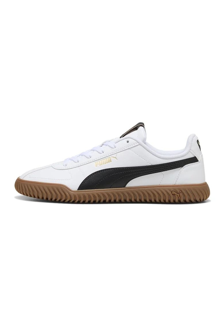 Pantofi sport Kayzer Vapor de piele ecologica, Negru/Alb optic/Gri antracit