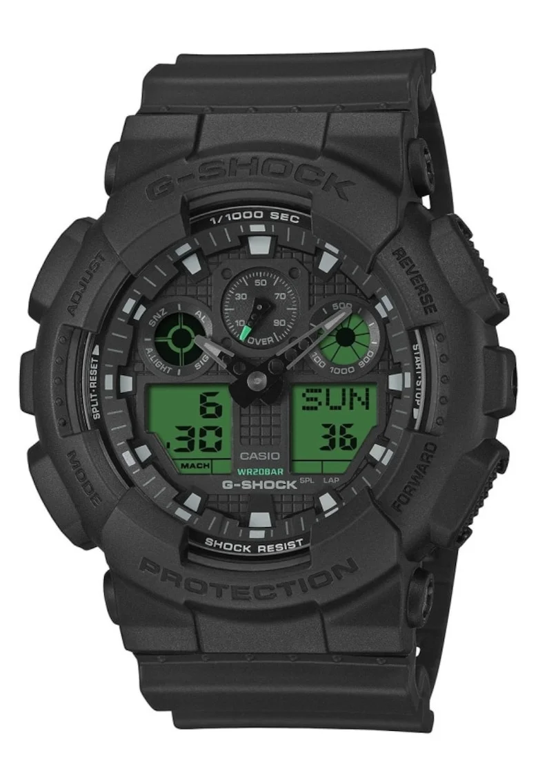 Ceas barbatesc  GA-100BEG-1AER Quartz Negru