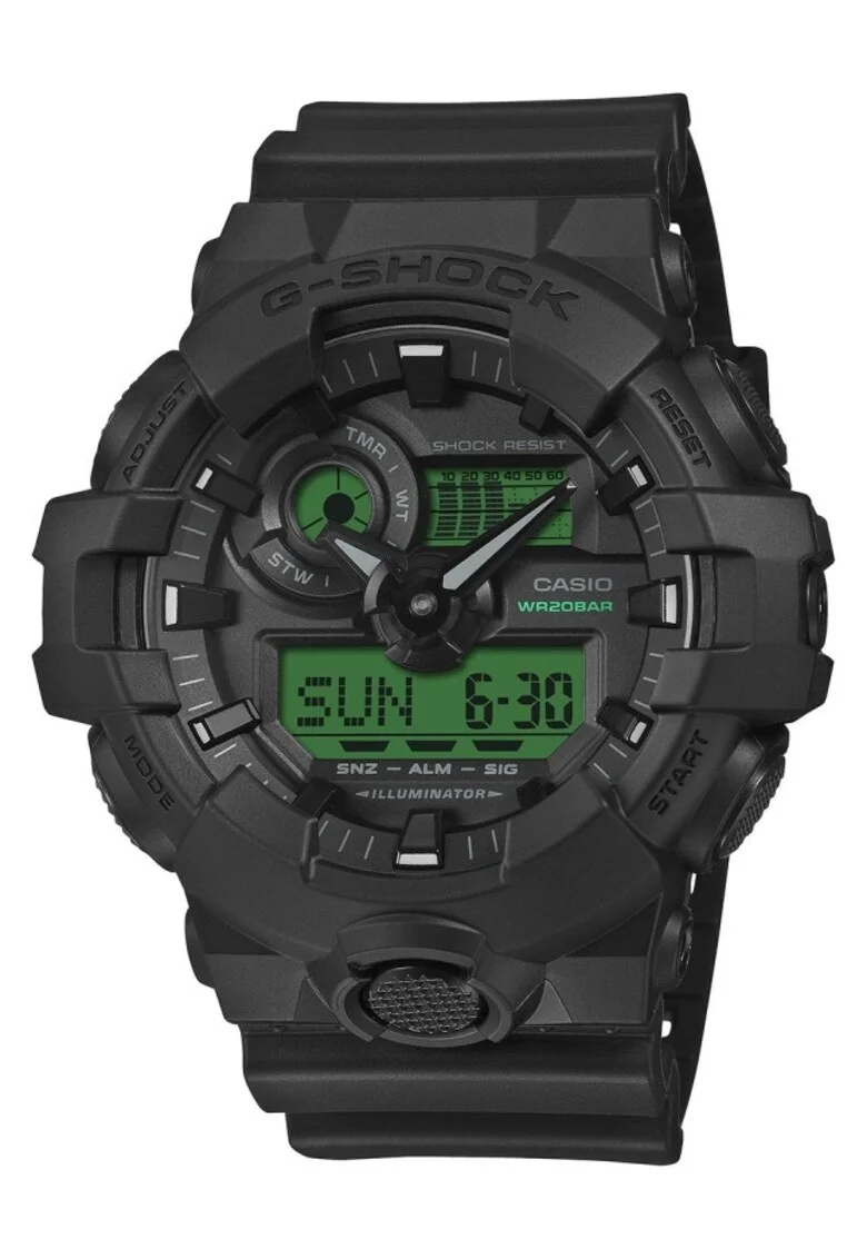 Ceas barbatesc  GA-700BEG-1AER Quartz Negru