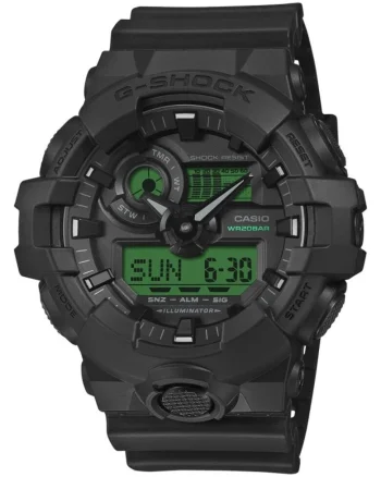 Ceas barbatesc  GA-700BEG-1AER Quartz Negru