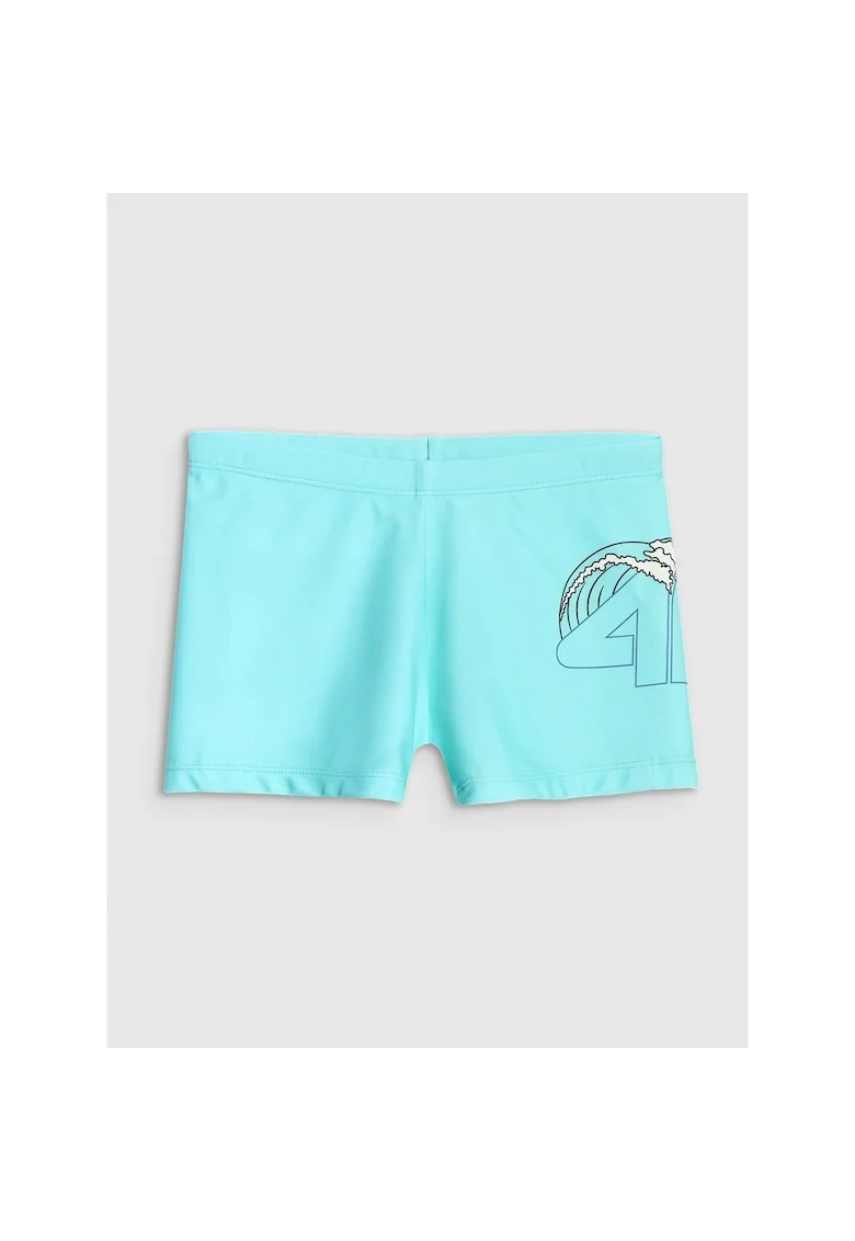 Costum de baie copii,  poliester, Turcoaz