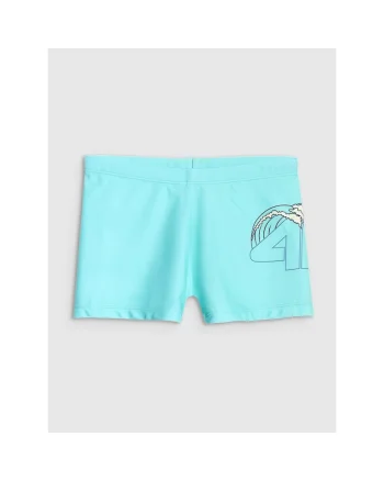 Costum de baie copii,  poliester, Turcoaz