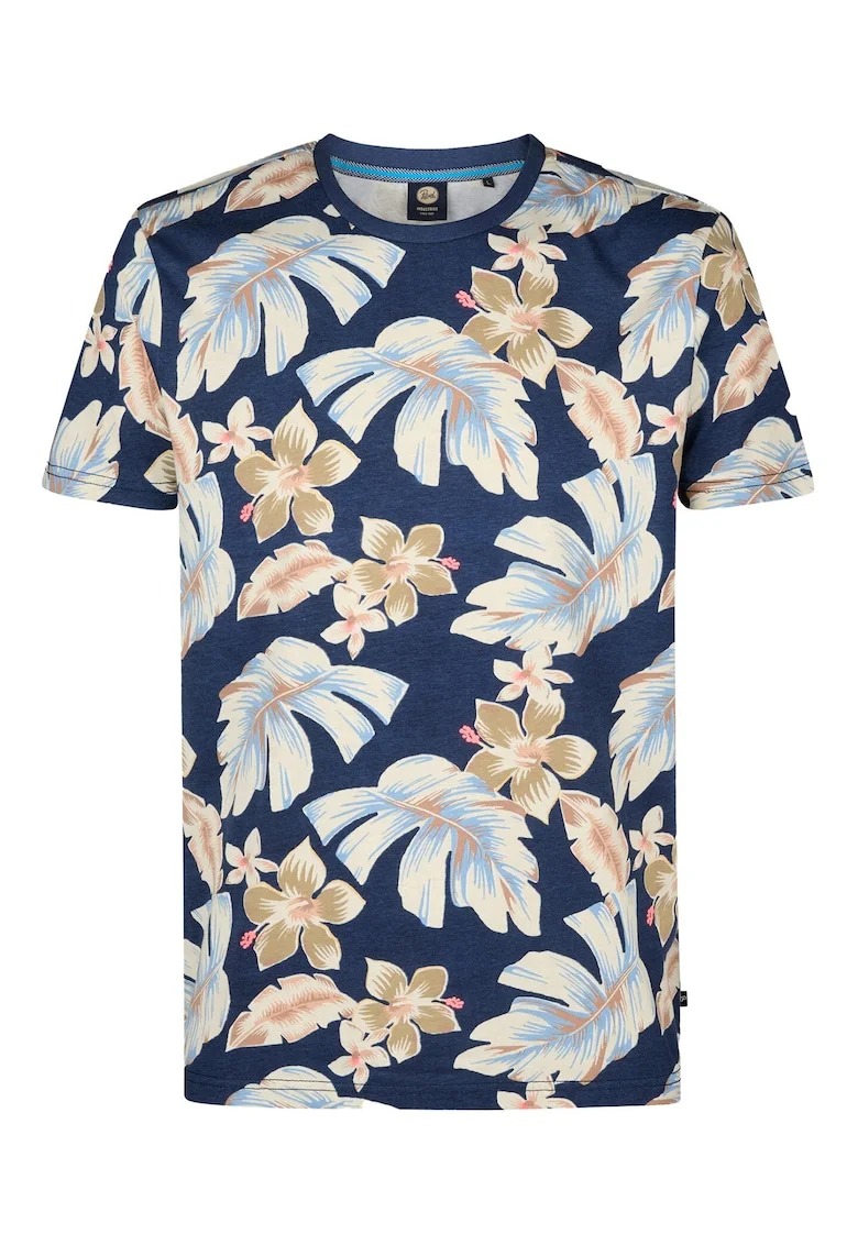 Tricou barbati  bleumarin, Bleumarin