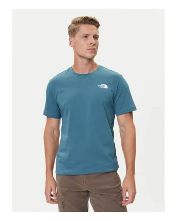 Tricou barbati,  albastru, bumbac, Albastru