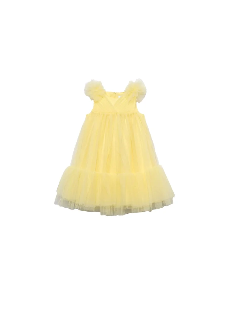 Rochie fete  galben, Galben